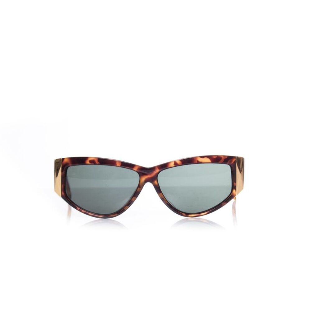 Gianni Versace Tortoise Shell Rectangular Sunglas… - image 1